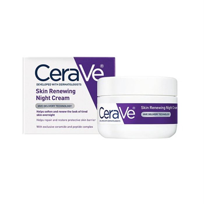 کرم بازسازی کننده پوست مخصوص شب سراوی CeraVe