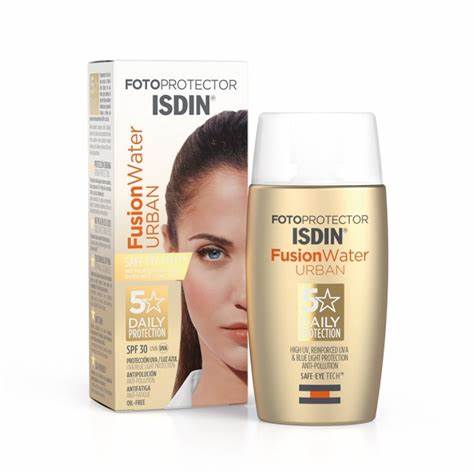 ضدآفتاب بی رنگ spf30 ایزدین ISDIN